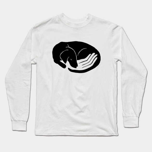 Dream Dogs Long Sleeve T-Shirt by Emma Philip